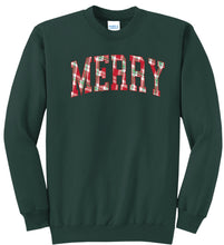 Load image into Gallery viewer, Plaid Merry T-Shirt
