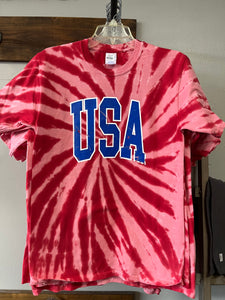 DC-Tie-Dye USA Short Sleeve