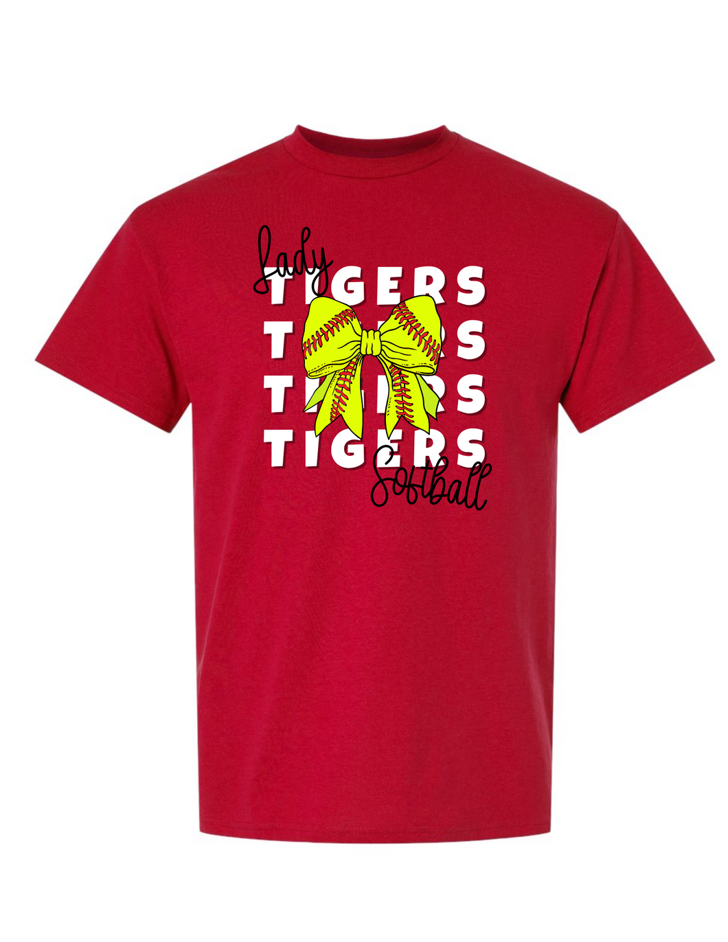 Lady Tiger Softball Bow