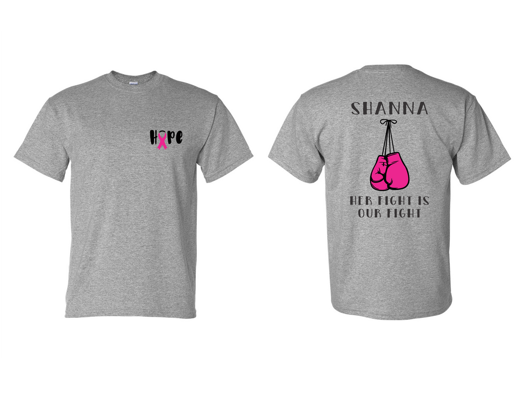 Shanna Fundraiser Short Sleeve Pre-Order