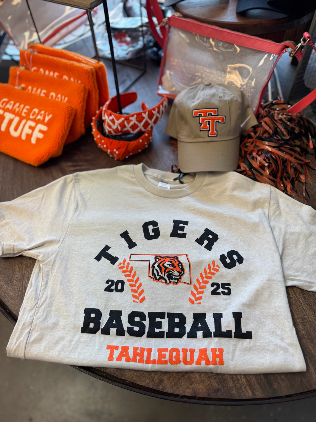TT Tigers Baseball Tee 2025