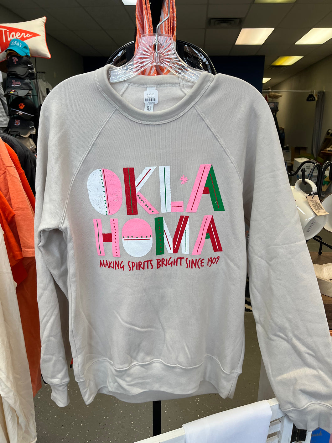 Making Spirits Bright Sweatshirt Adult