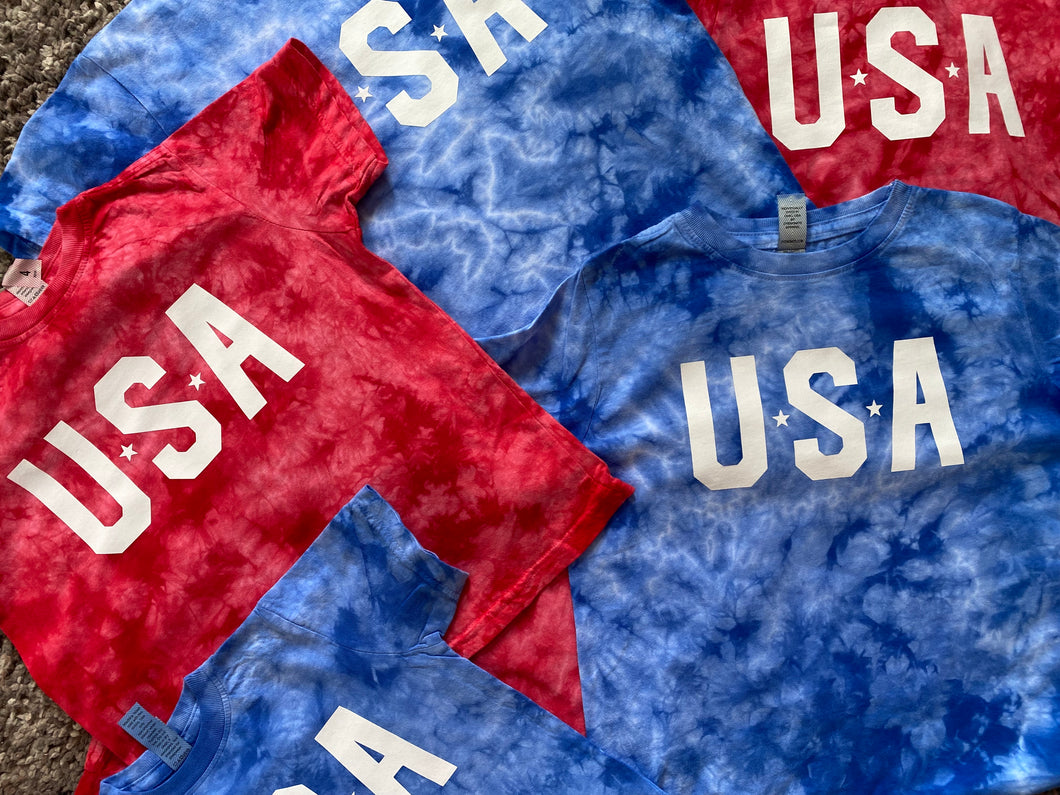 USA tie dye