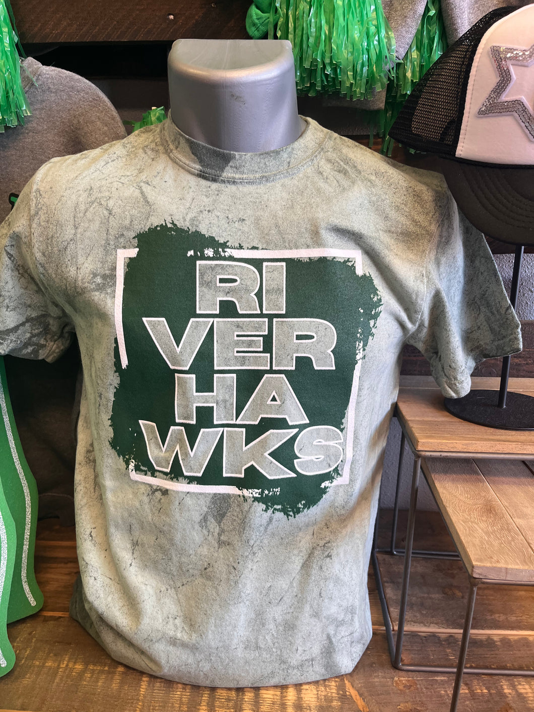 Riverhawks Tie-Dye Short Sleeve