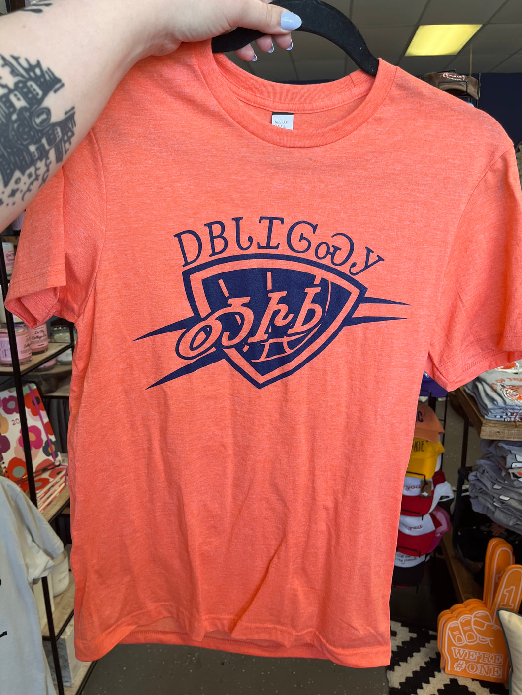 Cherokee Thunder Orange Short Sleeve