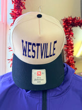 Load image into Gallery viewer, Westville/Jackets Richardson Black &amp; Cream 5 Panel Hat
