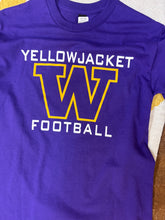 Load image into Gallery viewer, Westville Football Purple Gildan T-Shirt
