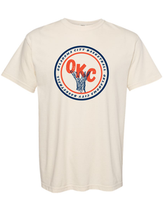 OKC Thunder- cream t-shirt