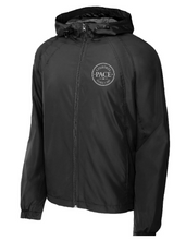 Load image into Gallery viewer, CEC Embroidered Hooded Full Zip Rain Jacket- PRE-ORDER
