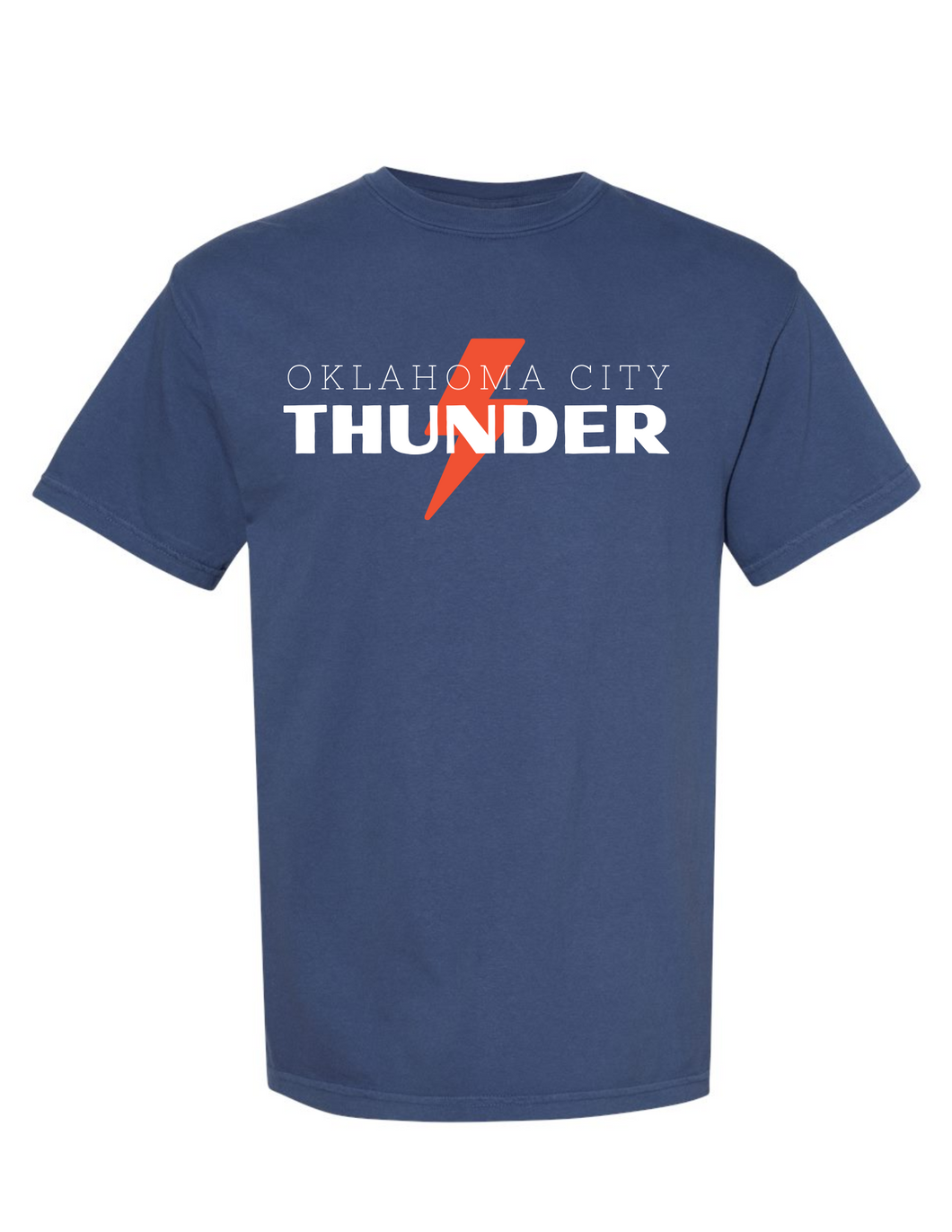 OKC Thunder- blue t-shirt