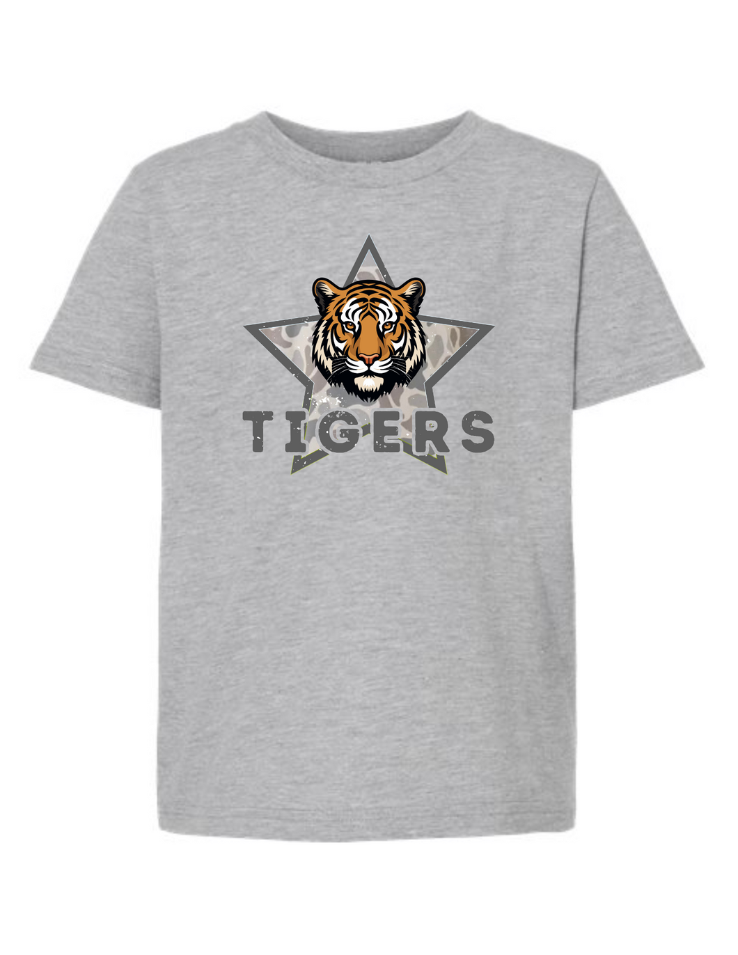 Tiger camo star shirt