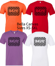 Load image into Gallery viewer, Teacher Checkered Tee
