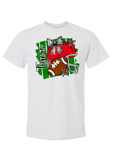 FTG Football Bow Helmet T-shirt