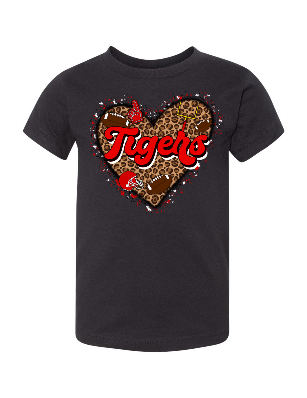 Tigers football heart