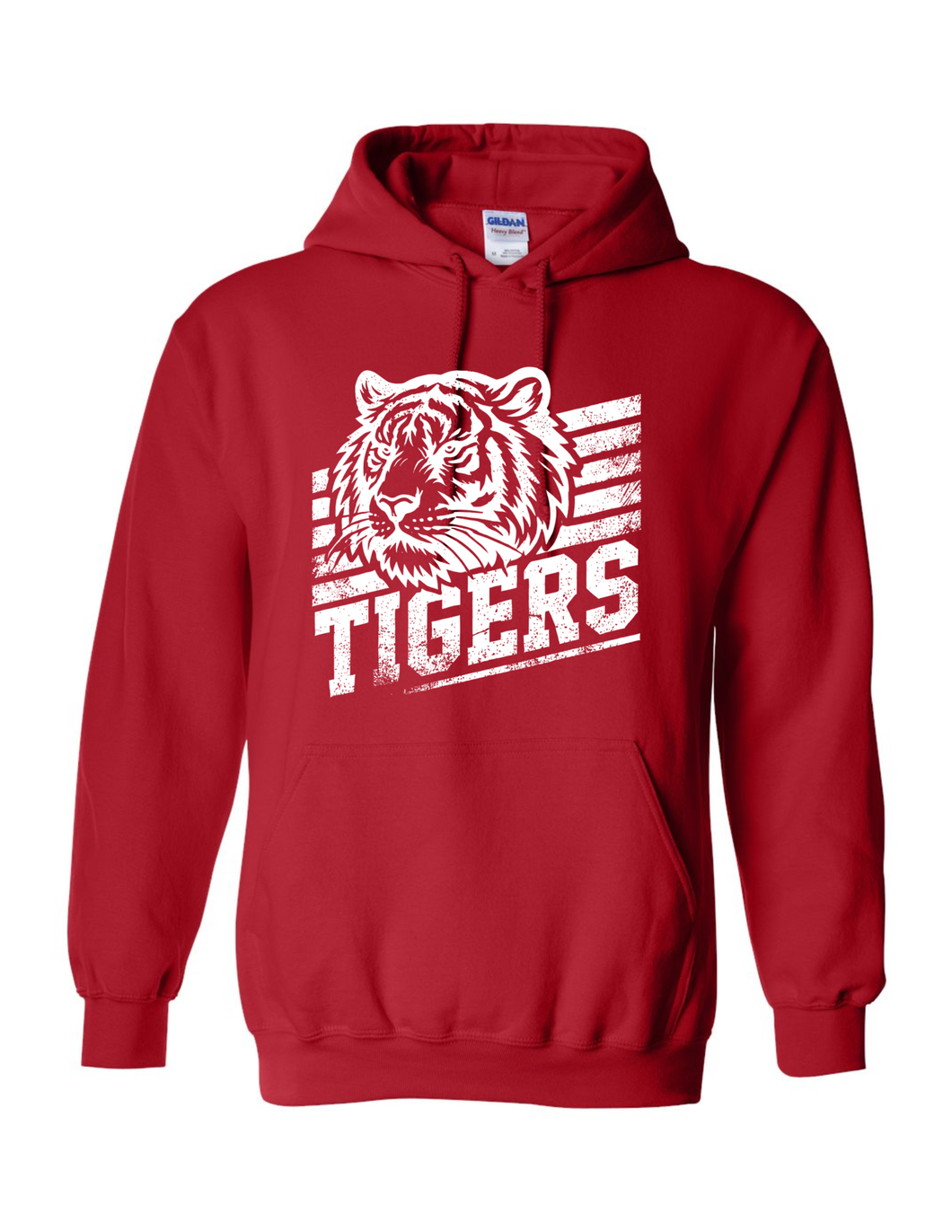 Tiger Red Hoodie