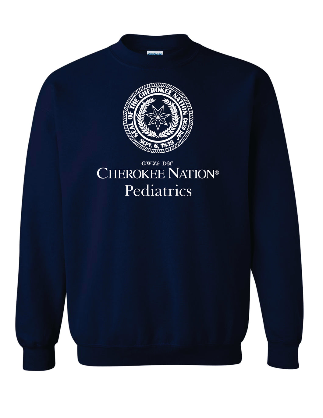 Cherokee Nation Pediatrics- Gildan Sweatshirt
