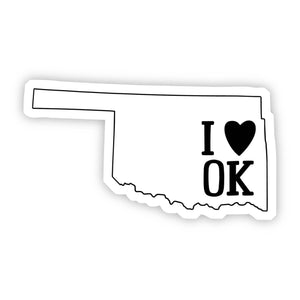 Big Moods - I Love Oklahoma Sticker