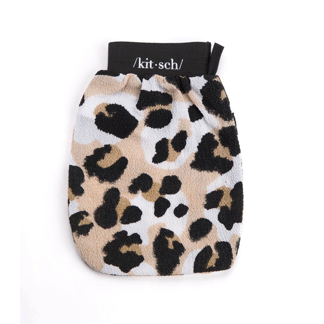 KITSCH - Exfoliating Body Glove - Leopard