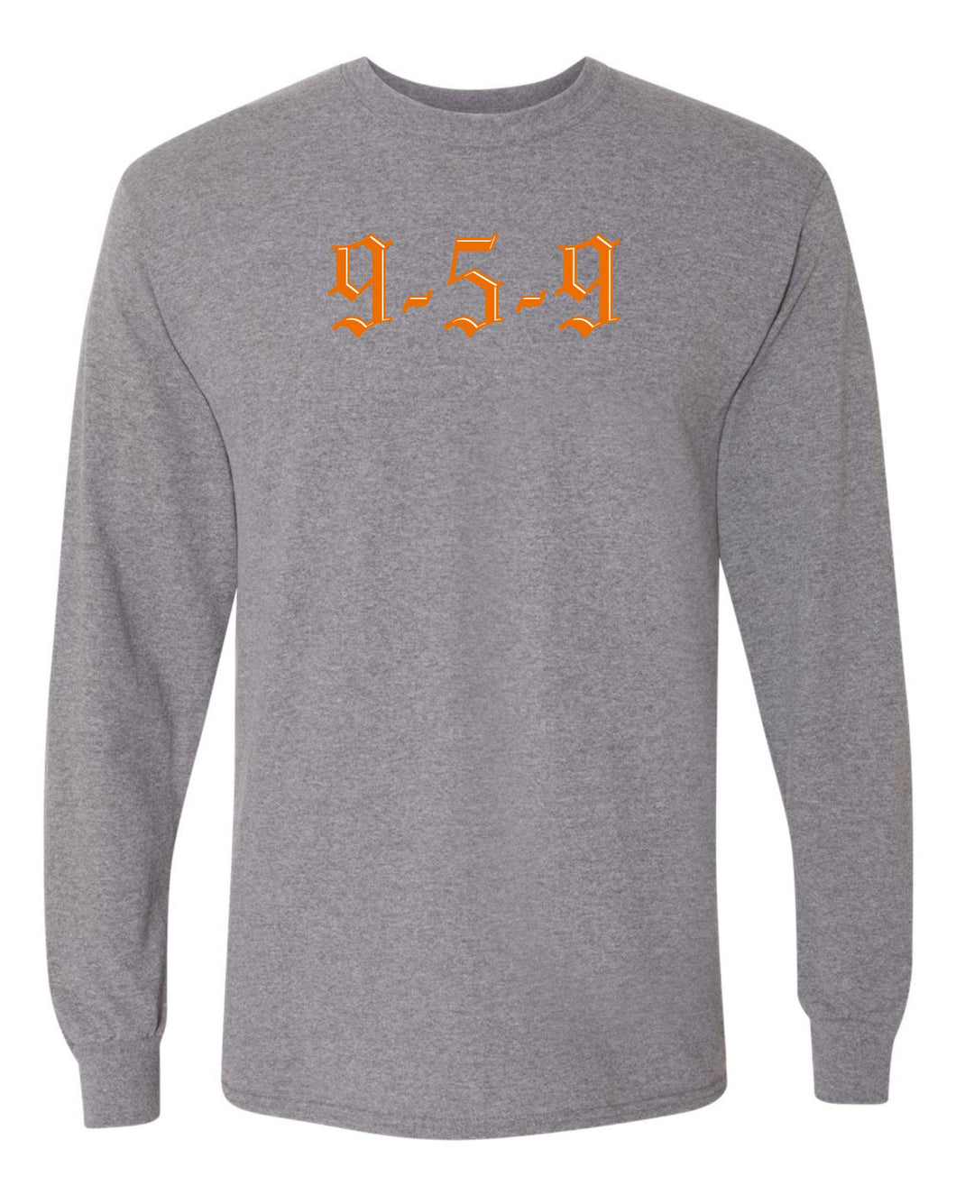 9-5-9  Grey Long Sleeve
