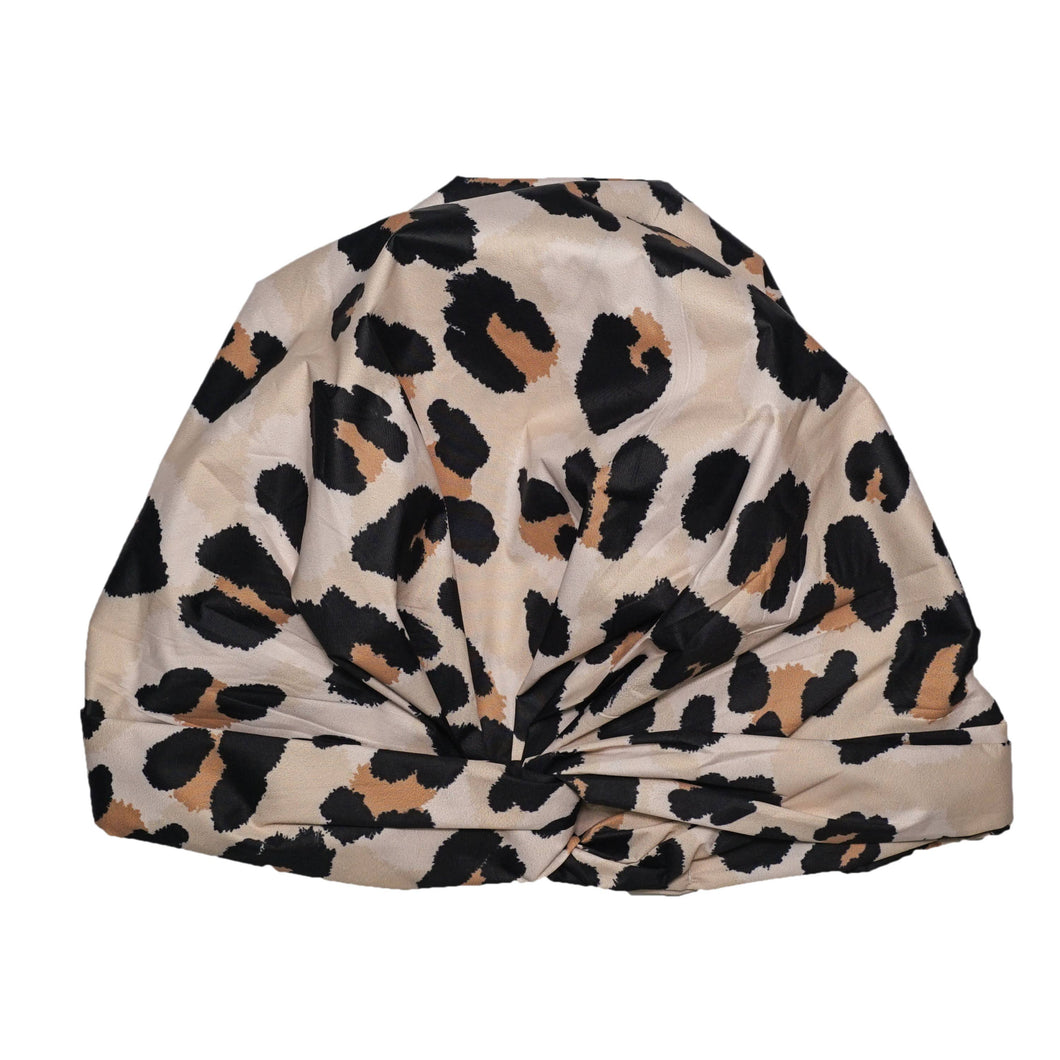 KITSCH - Luxe Shower Cap - Leopard