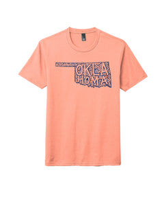 Oklahoma Navy/Peach