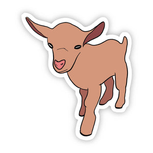 Big Moods - Small Goat Sticker