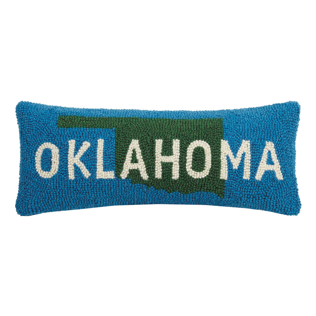 Peking Handicraft - OKLAHOMA HOOK PILLOW M/2
