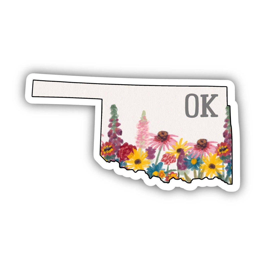 Big Moods - Oklahoma Painterly Pattern Sticker