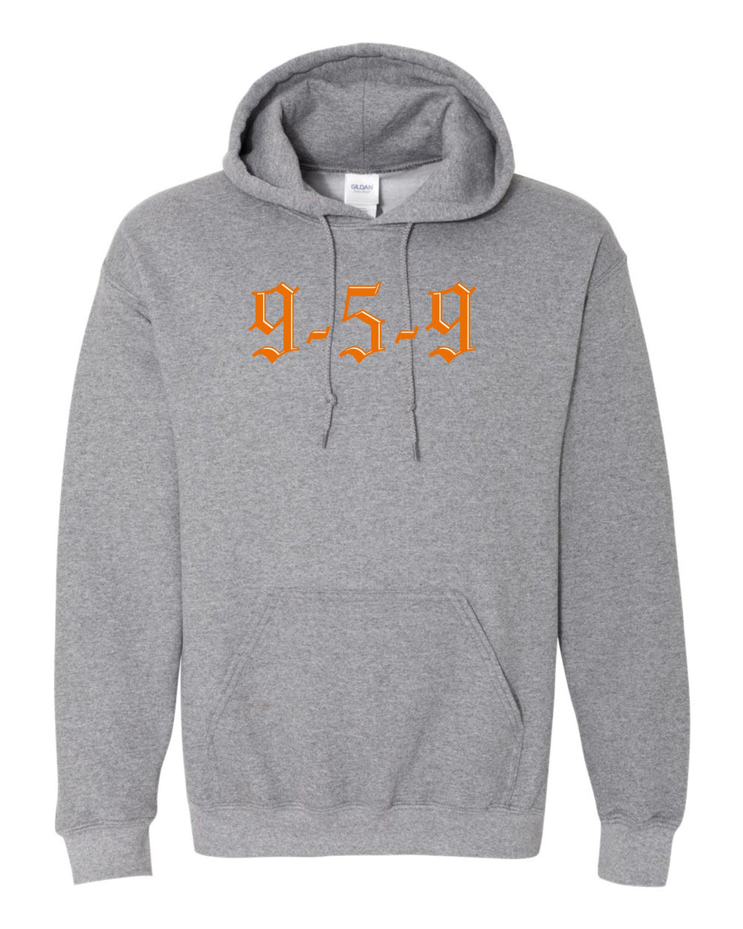 9-5-9  Grey Hoodie