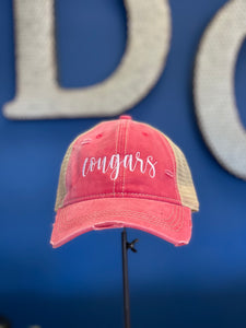 Cougars CC Washed Cap
