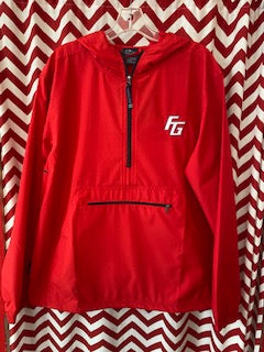 FG solid CH red pullover- unlined