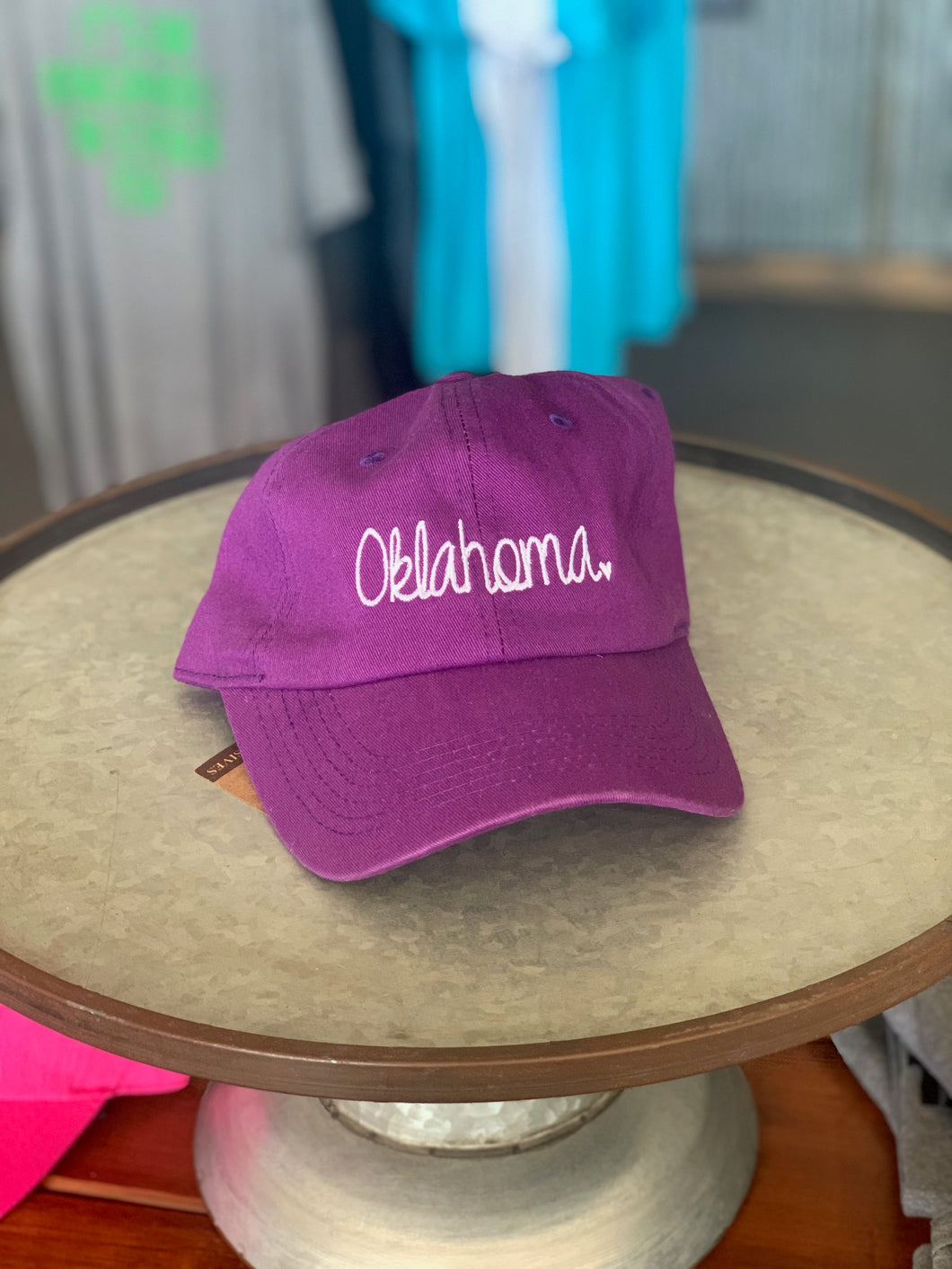 Oklahoma Script Cap