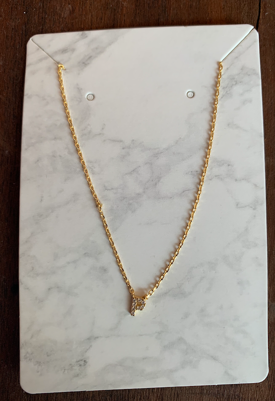 Sparkle Initial Necklace