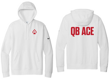 Load image into Gallery viewer, QB ACE Nike Club Fleece Sleeve Swoosh Pullover Hoodie
