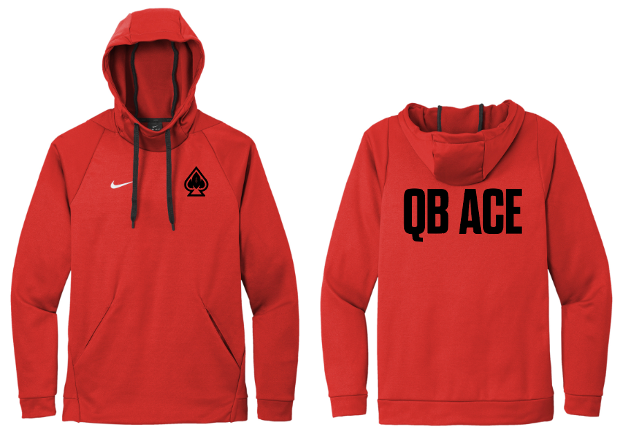 QB ACE Nike Therma-FIT Pullover Fleece Hoodie