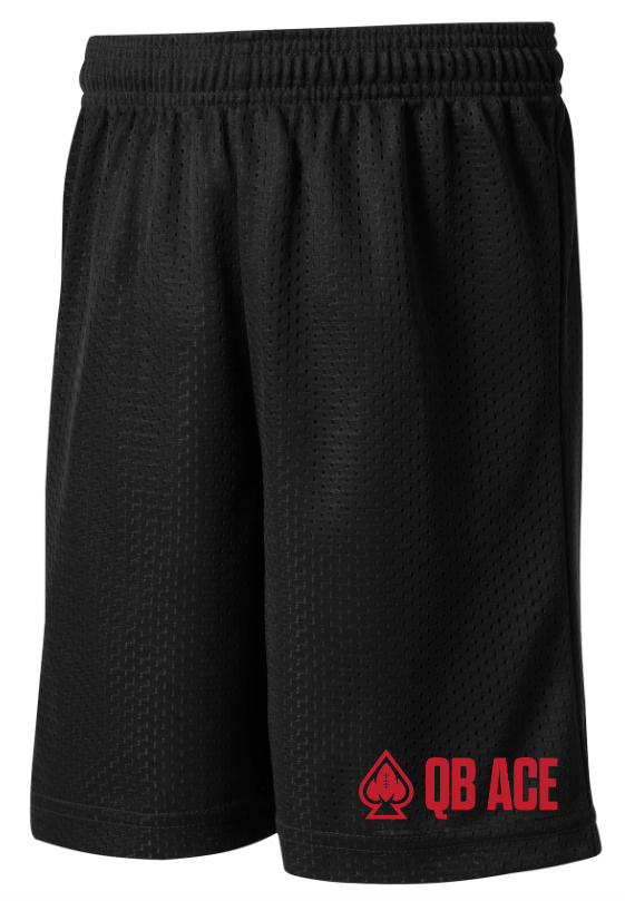 QB ACE Sport-Tek PosiCharge Classic Mesh Short