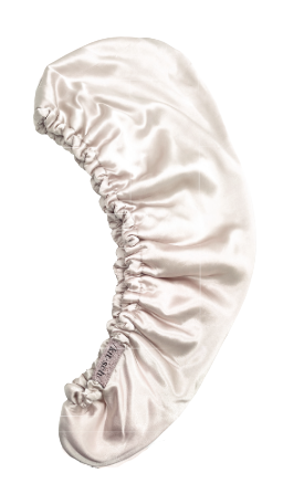 KITSCH - Satin-Wrapped Hair Towel - Champagne
