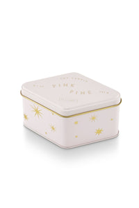 Illume Pink Pine Tin Candle