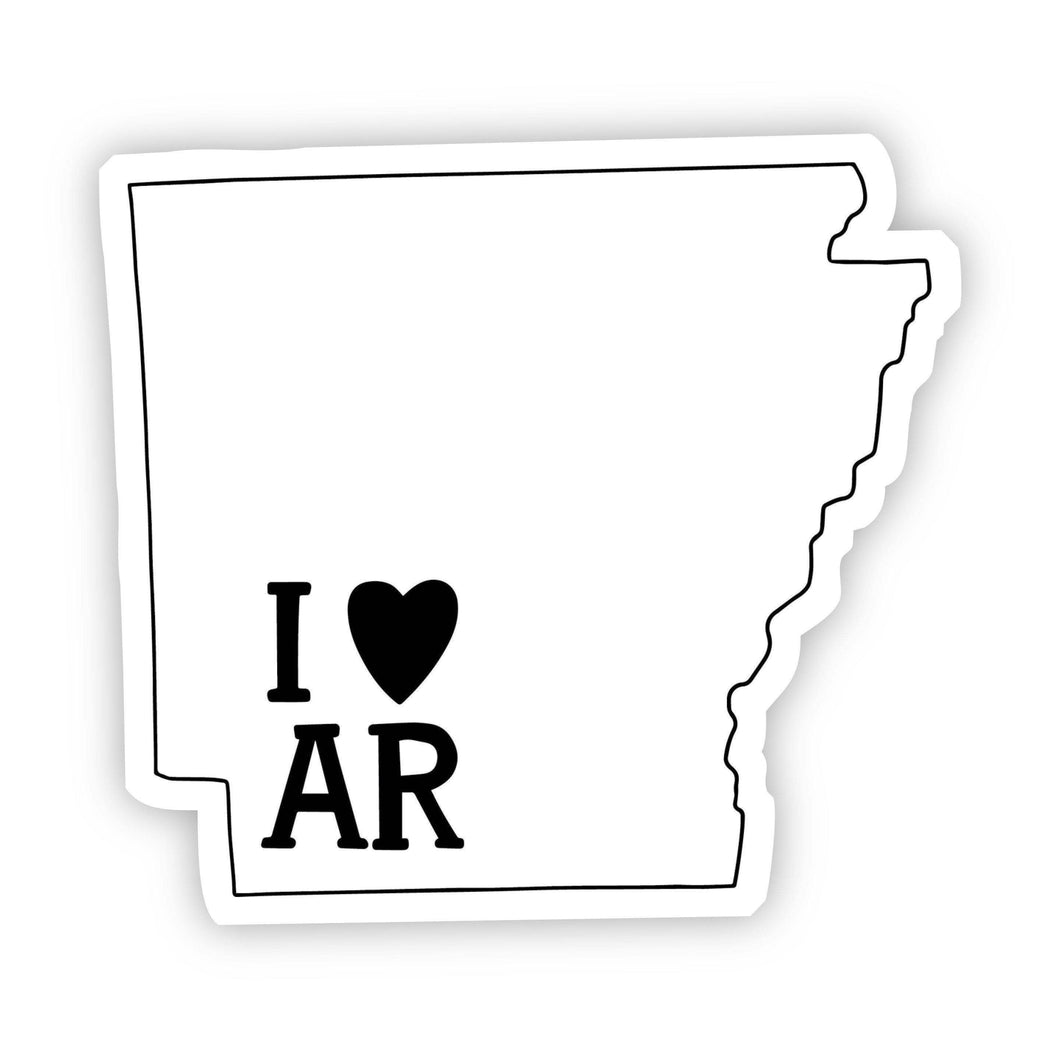 Big Moods - I Love Arkansas Sticker