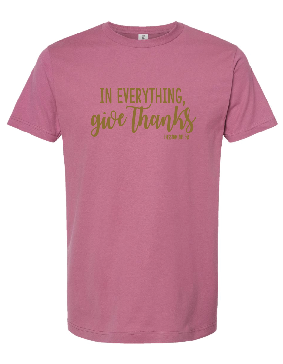 Give Thanks in Everything