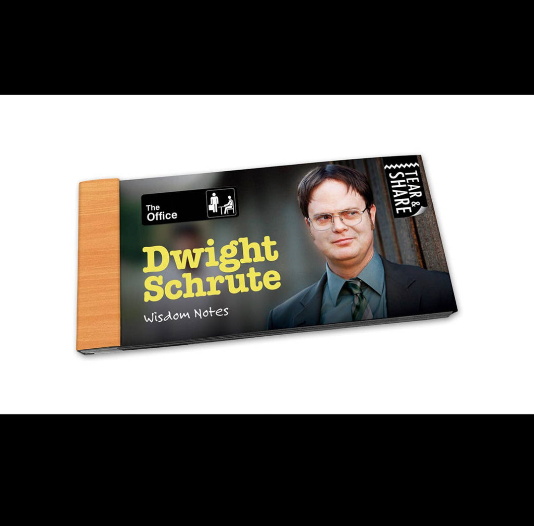 Dwight Schrute Words of Wisdom
