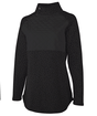 Load image into Gallery viewer, WOMEN&#39;S PRINTED NEWBURY ASYMMETRICAL SNAP SWEATSHIRT
