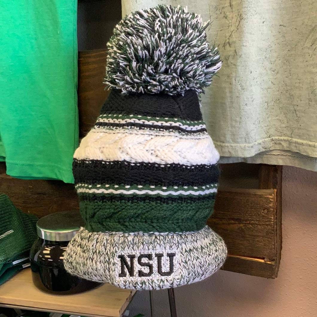 NSU Pom Beanie
