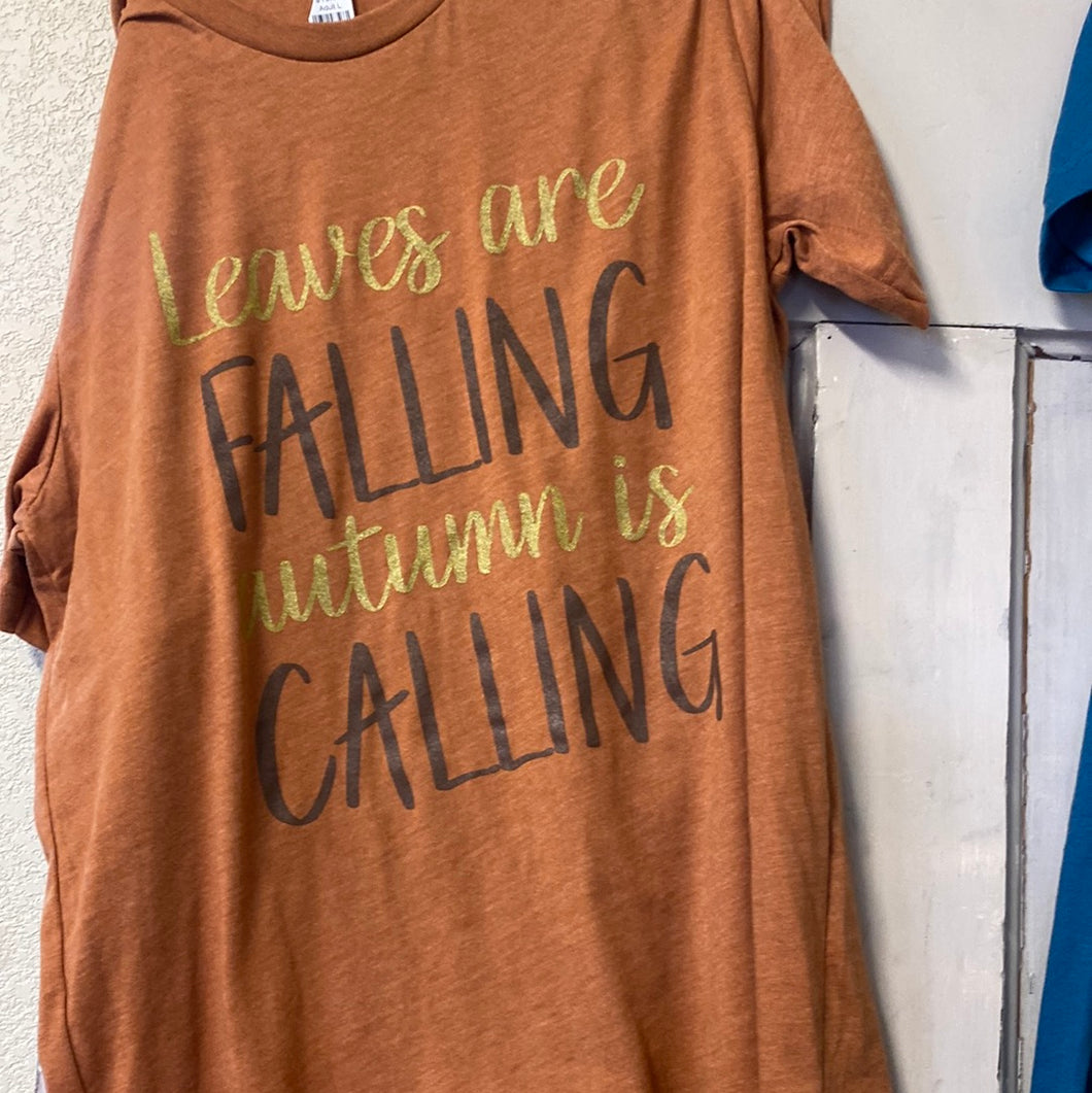 Leaves Are Falling t-shirt