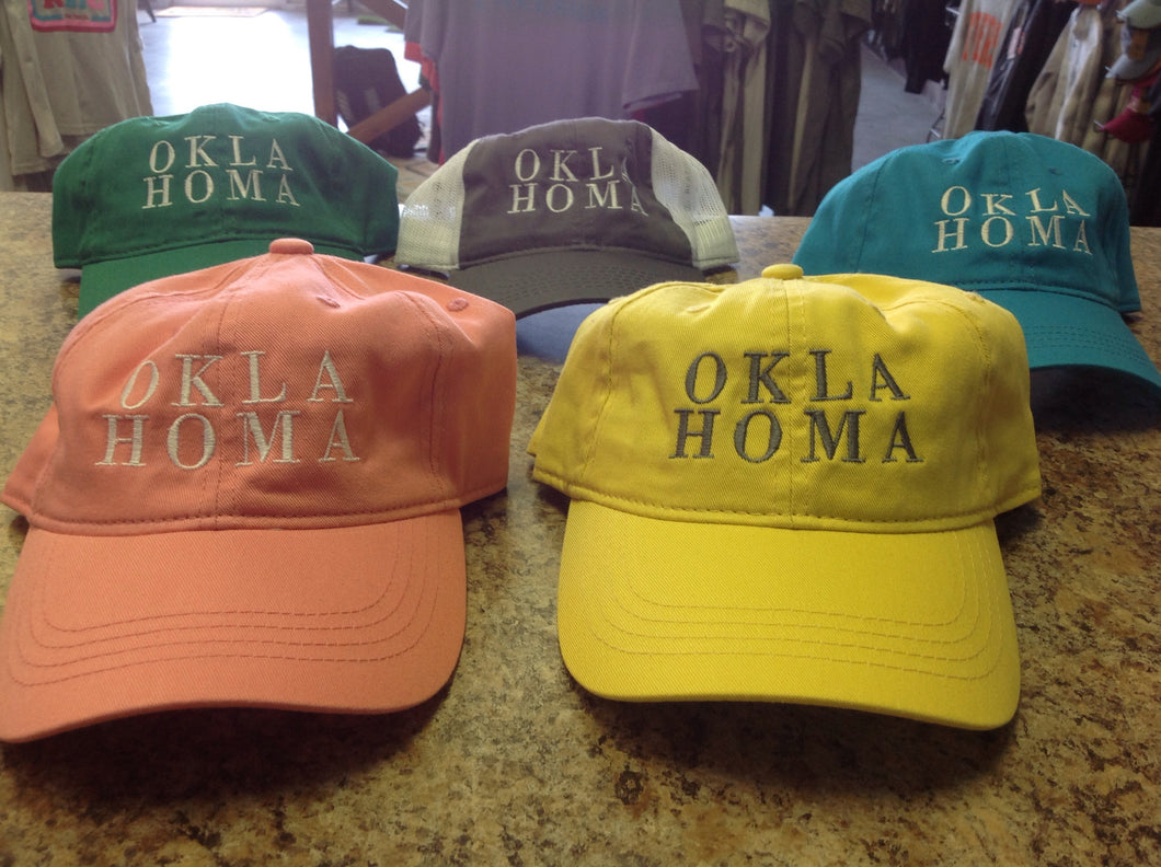 OKLAHOMA Stacked Cap