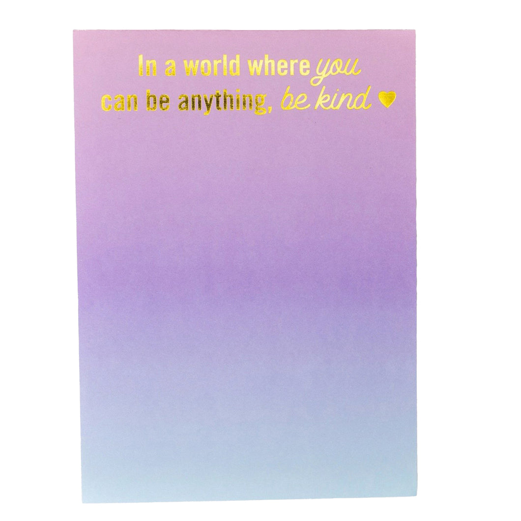 Be Kind Notepad