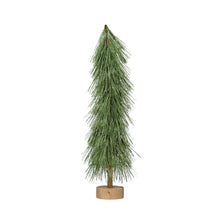 Load image into Gallery viewer, 6&quot; Round x 20-3/4&quot;H Plastic Tree with Wood Base
