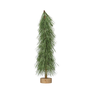 6" Round x 20-3/4"H Plastic Tree with Wood Base